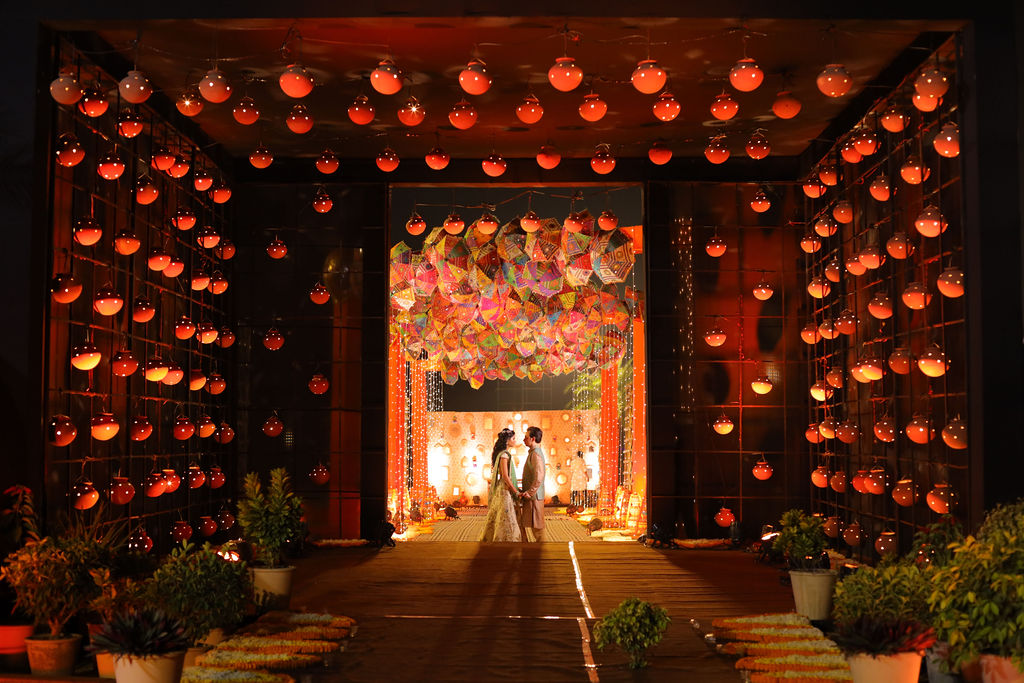 Decoration wedding sangeet