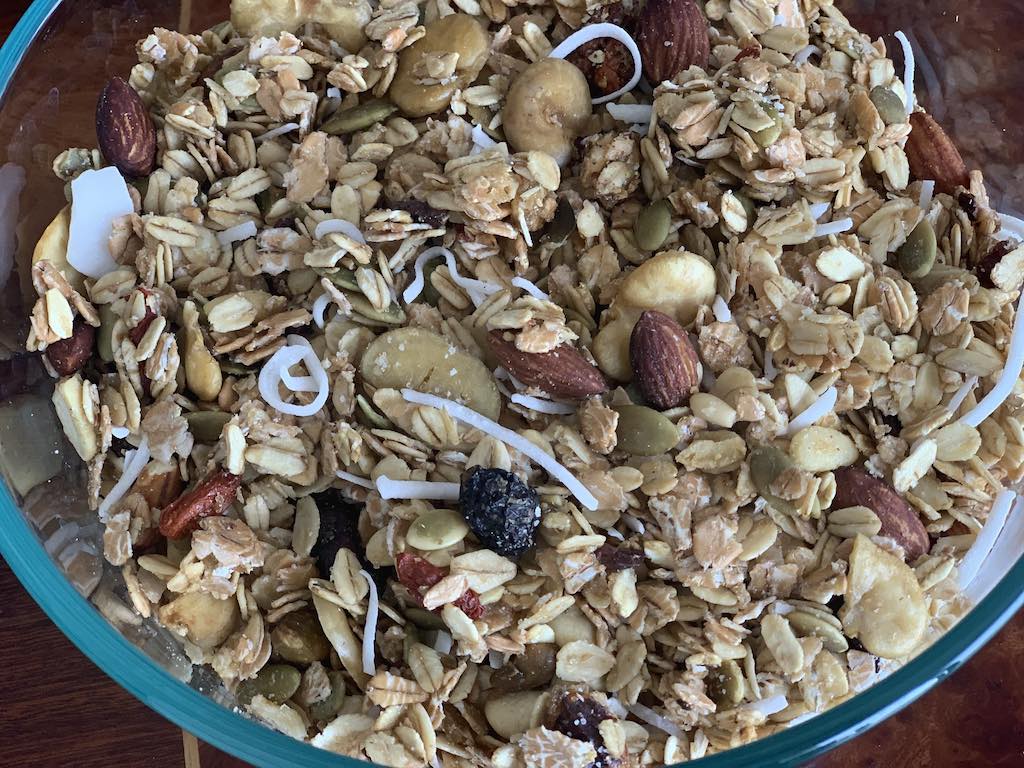 Homemade granola